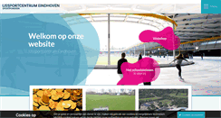 Desktop Screenshot of ijssportcentrum.nl